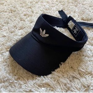 Classic Black Adidas Visor